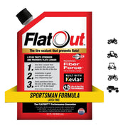 FlatOut front label showing product name and 32 ounce benefit