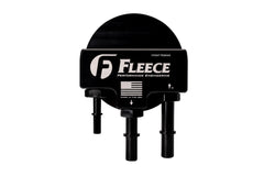 Fleece Performance detailed view of filter media texture for improved contaminant capture