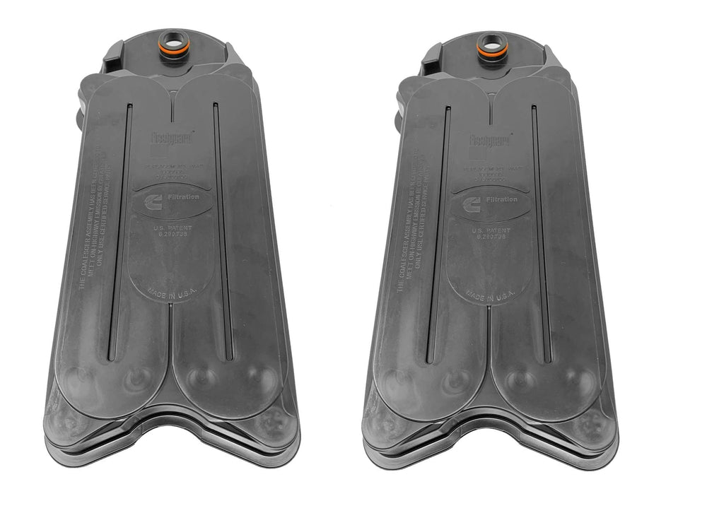 Fleetguard CV52001 front packaging showing genuine filter benefit of reliable OCV protection