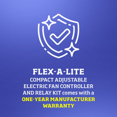 Flex-a-lite wiring harness and terminals layout for easy installation and secure connections benefit