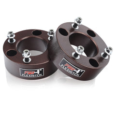 FlexHitch front spacers packaging showing brand and ready-to-install benefit