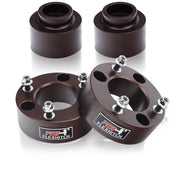 FlexHitch front strut spacer close-up showing fit and improved ground clearance