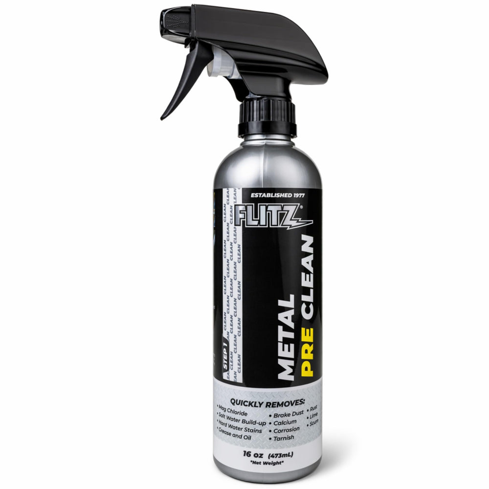 FLITZ 16oz bottle front view showing brand and easy spray use