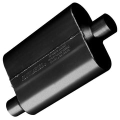 Flowmaster 40 Series front view showing robust construction and sound benefit