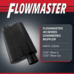 Flowmaster weld detail highlighting durable MIG-welds and long-lasting construction