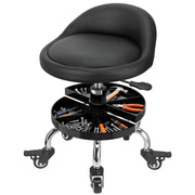 FLOLXNB front profile of stool showing compact design and easy access