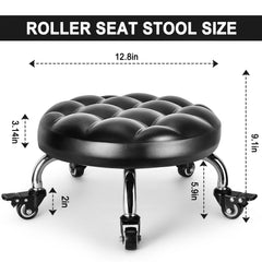 FLOLXNB caster wheel detail demonstrating silent smooth roll and floor protection