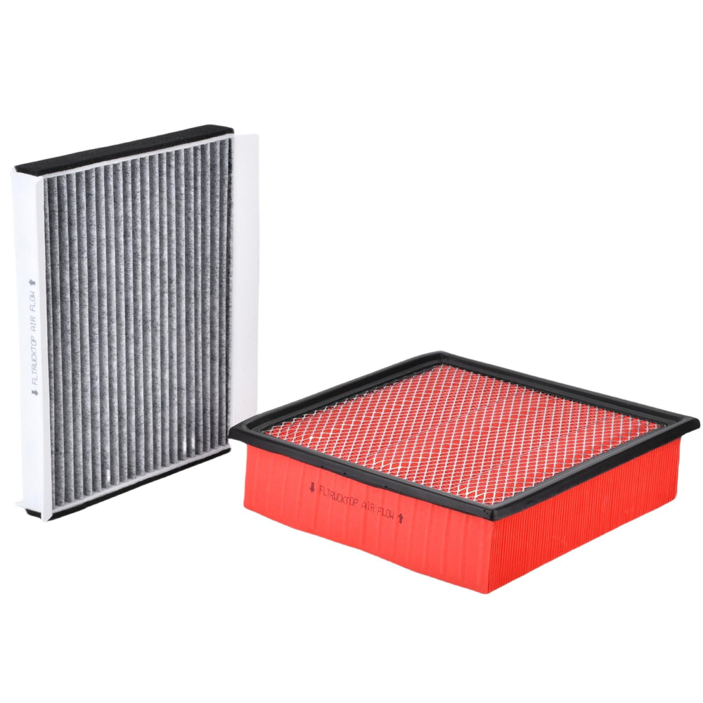 FLTRUCKTOP front packaging showing two-set filters and fit information for quick recognition