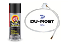 Fluid Film Black attached DU-MOST wand closeup for precision spraying