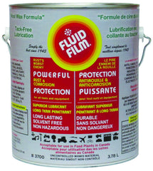 Fluid Film 1 gallon can front view showing product label and long‑term corrosion protection