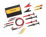 Fluke TLK282 front packaging showing kit contents and compact case benefit
