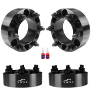 FLYCLE spacer front face showing hubcentric bore and clean fit for vibration reduction