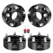 FLYCLE front view of wheel spacer kit showing clean finish and components, ensures precise fit