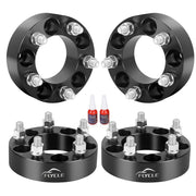 FLYCLE front view of assembled spacer showing bolt pattern and fit for easy installation