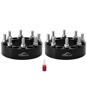 FLYCLE front view of wheel spacer kit showing fitment and finished surface for reliable installation