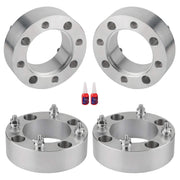 FLYCLE front view of 2 inch wheel spacer kit showing full set and fitment benefit
