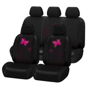 Flying Banner back seat front view showing full-set fit and stylish color