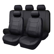 Flying Banner front seat cover full view showing sleek protection and style