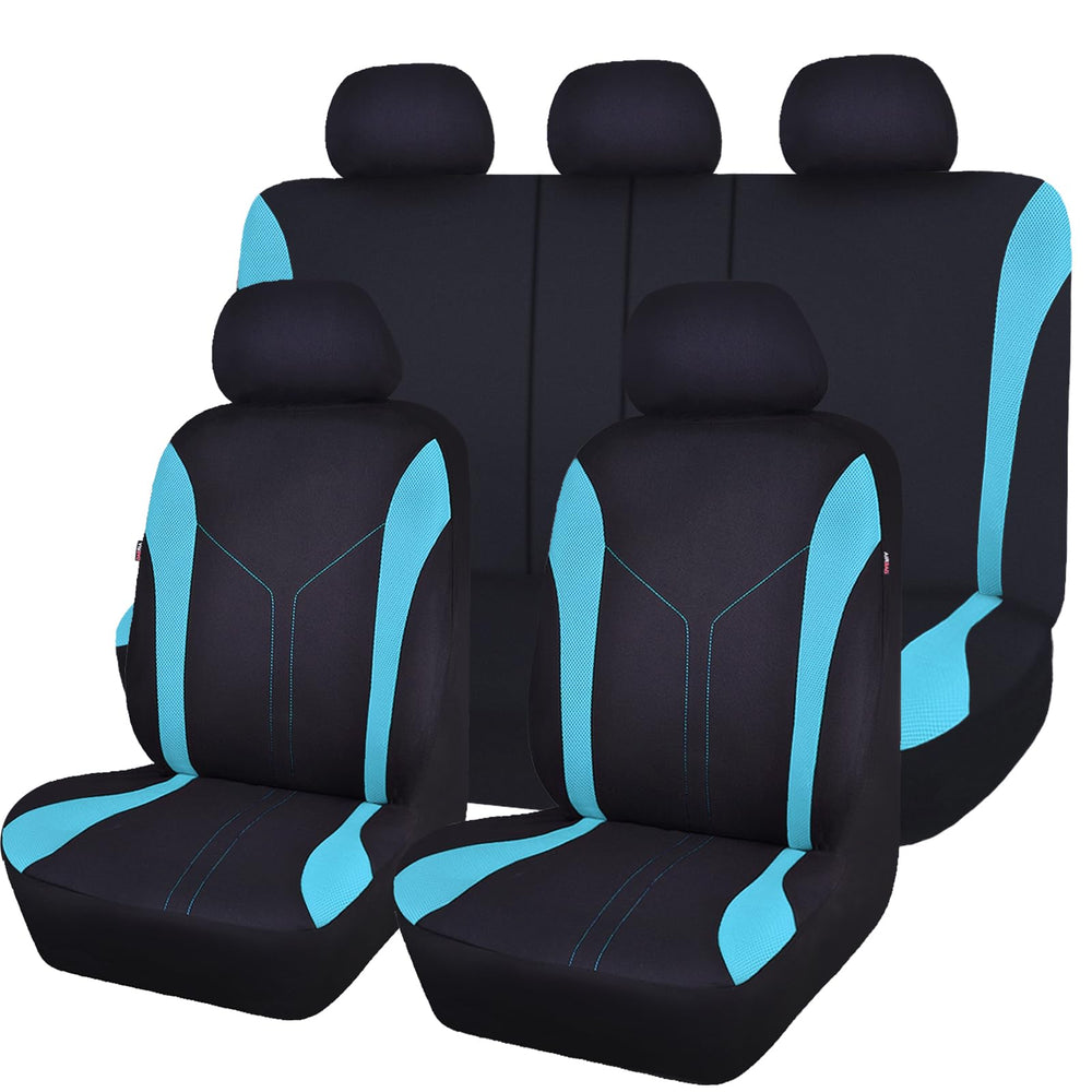 Flying Banner front seat full view showing protection and style