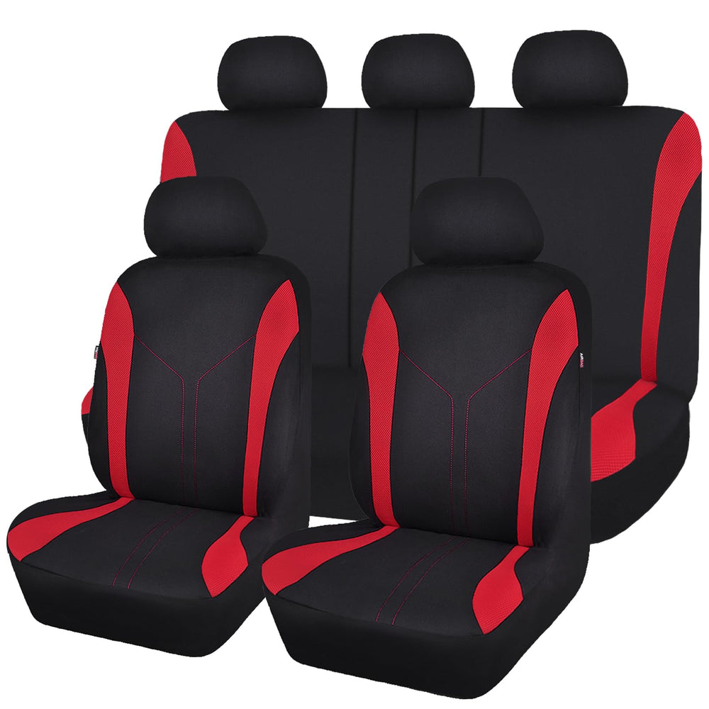 Flying Banner front seat left view showing snug fit and refreshed look