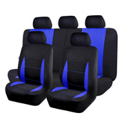 Flying Banner front seat covers installed showing full protection and neat fit