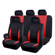 Flying Banner front seats packaging showing full set and benefits