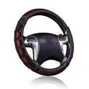 Flying Banner front view showing red and black sporty style and improved grip