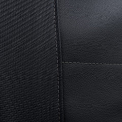 Flying Banner installed in car lifestyle shot demonstrating easy-clean protection in daily use