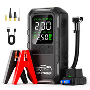 FMOOO front view of complete 10-in-1 emergency power pack showing controls and ports benefits quick access