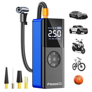 fmooostore front view showing compact air compressor and controls for easy storage