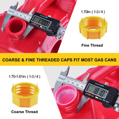 FOANRIY threaded cap and rubber gasket detail ensuring leak-resistant seal
