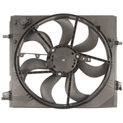 Focreedy front view showing complete fan assembly and OEM-fit benefit
