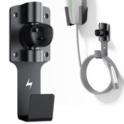 FOCSPROD front view of charger holder showing tidy cable storage and accessibility