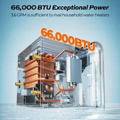 FOGATTI mixing tank close-up delivering stable temperature control and comfort