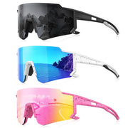 Foliful front view showing sporty frame and clear lenses for confident performance