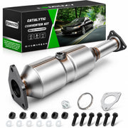 FOMIUZY front catalytic converter front view showing fit and durability