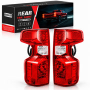 FOMIUZY front view tail lights showing exact fit and OEM appearance