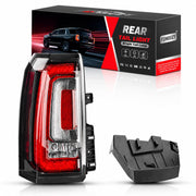FOMIUZY front view of left taillight showing exact fit and clean finish