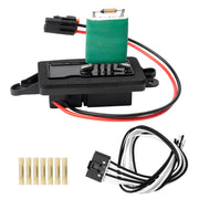 Forccord blower resistor front view showing mounting and fit for easy replacement