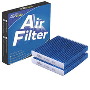 Forccord front packaging showing two filters and fitment list for easy selection benefit