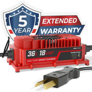 FORM 36V charger front view showing LED indicators and compact design for quick identification