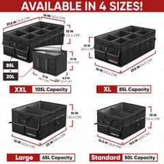 FORTEM folded flat storage showing collapsible design for compact stowing benefit