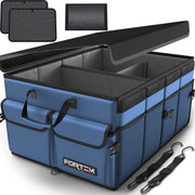 FORTEM front view folded open showing stable storage and easy access
