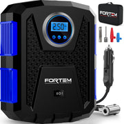 FORTEM front view showing compact portable inflator and controls for convenience