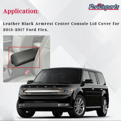 Forwinparts armrest installed in Ford Flex showing improved comfort and fit