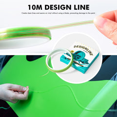 FOSHIO knife less cutting tape detail protecting paint during trims