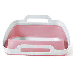 FOSJGO basin holding dishes to illustrate convenient washing benefit