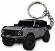 FOUR WHEEL BEAST front view showing branded Bronco design and durable finish