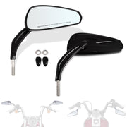 FOVPLUE front profile mirror showing sleek custom look and improved rear visibility