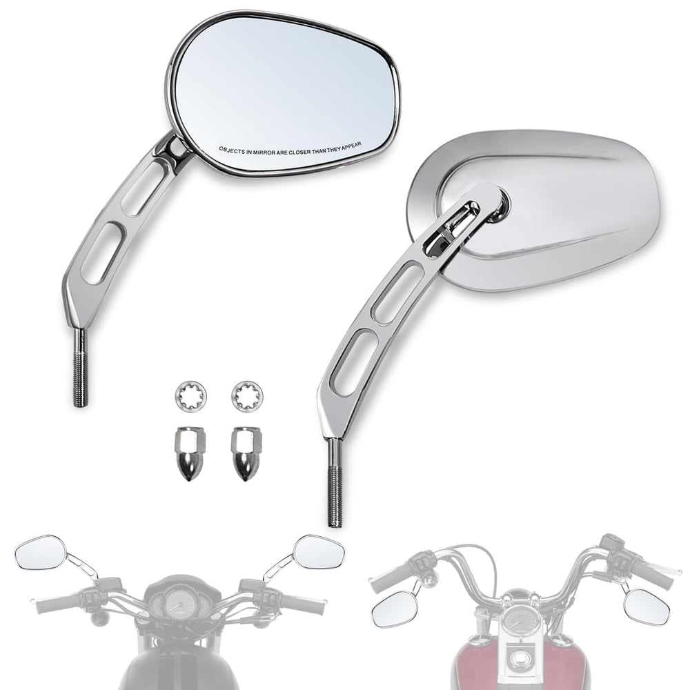 FOVPLUE front profile mirror showing sleek Edge Cut styling and improved rear visibility